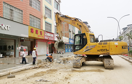 施工现场。