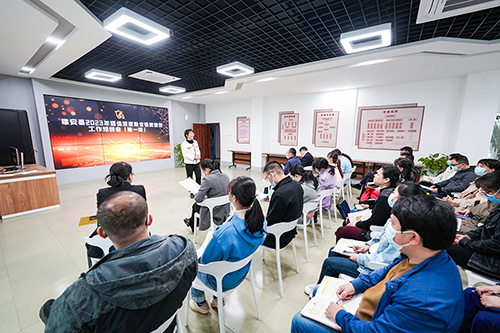 培训会现场。（陈建倬　摄）