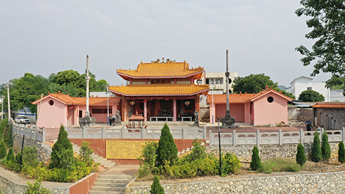 儒浩村大王庙。（黄永福  摄）